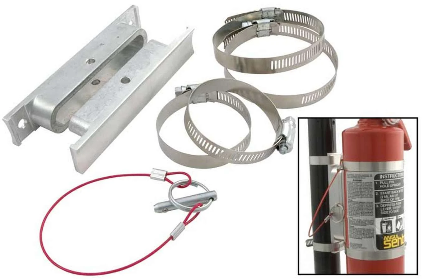 Allstar 10510 Quick Release Fire Ext Bracket