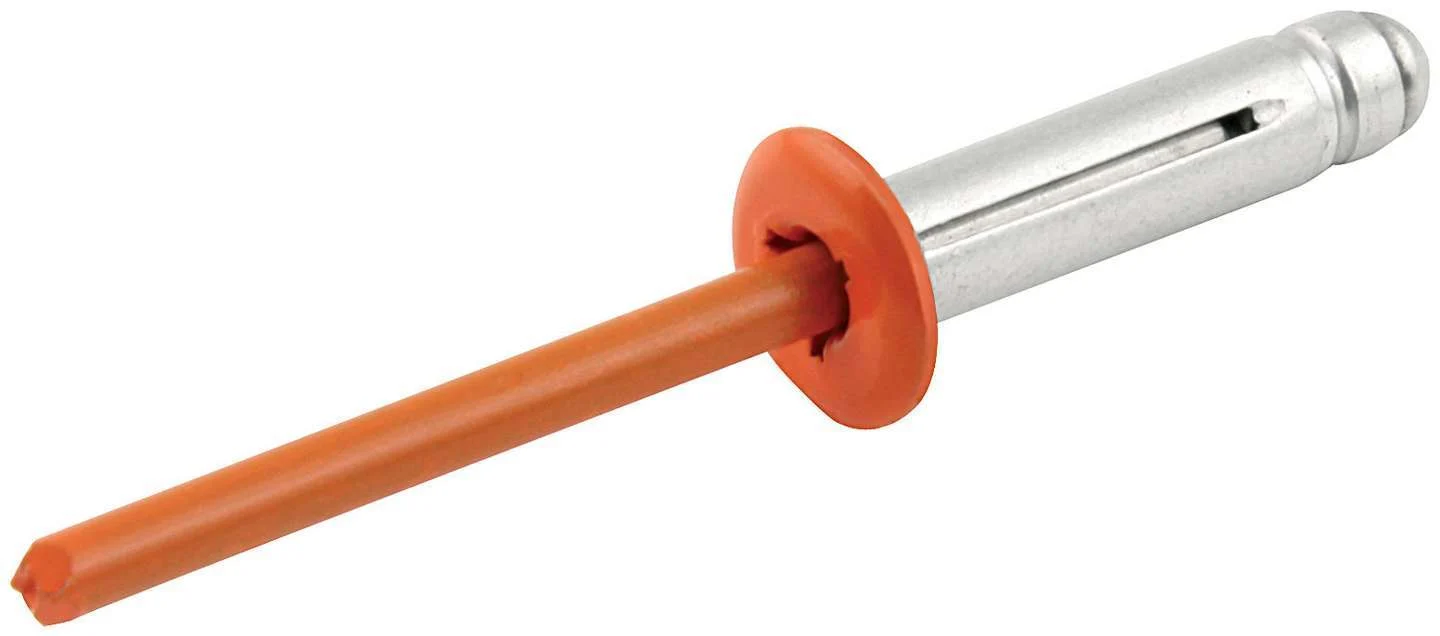Allstar 18084 Sm Hd Rivet 250pk Orange Flange Type