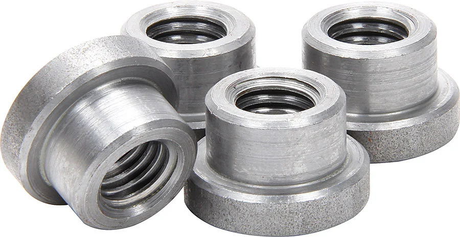 Allstar 18551 Weld On Nuts 1/2-13 Short 4pk