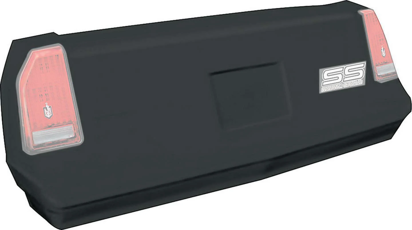 Allstar 23016 M/C SS Tail Black 1983-88