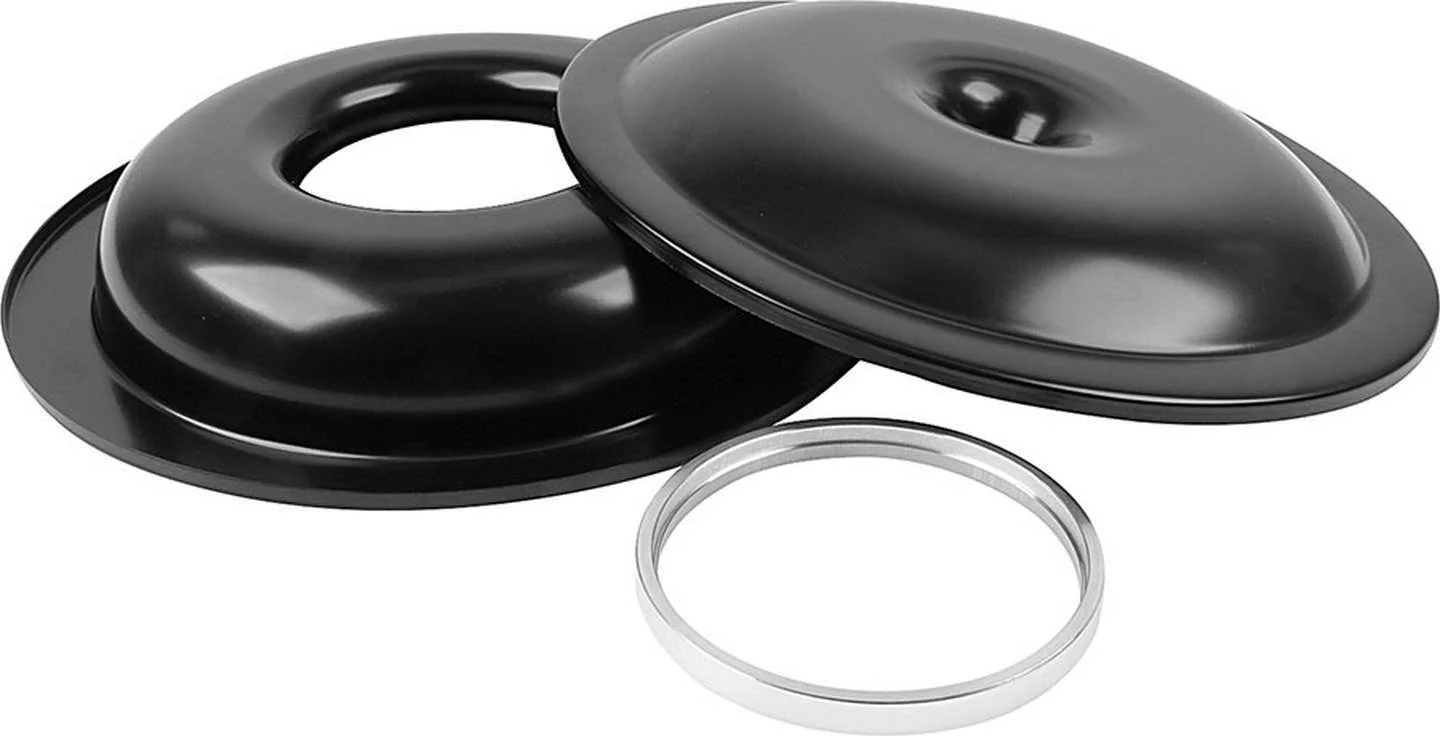 Allstar 25901 LW 14in A/C Kit Black No Element 1/2in Spacer