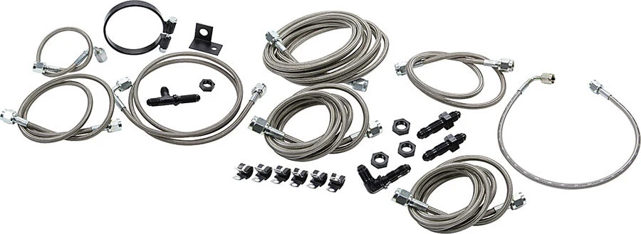 Allstar 42052 Dirt Car Brake Line Kit Mod OEM Calipers