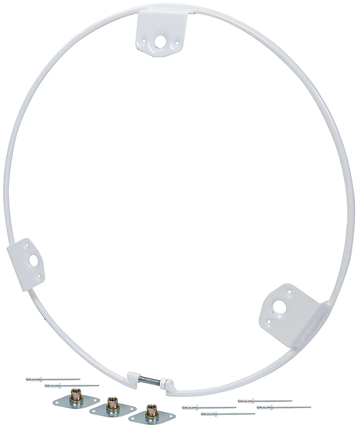 Allstar 44243 Wheel Ring Round Style Steel 3 Fastener Bolt-on