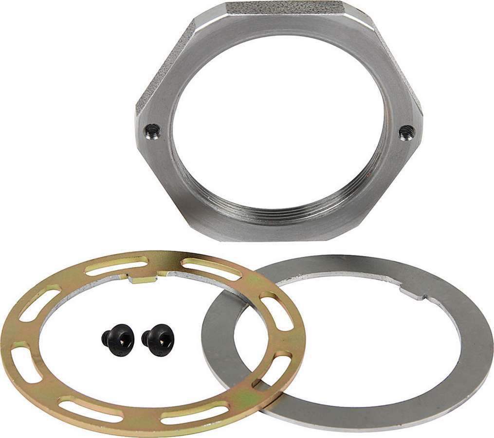 Allstar 72173 Spindle Nut Kit 2.5 Pin Steel RH Thread
