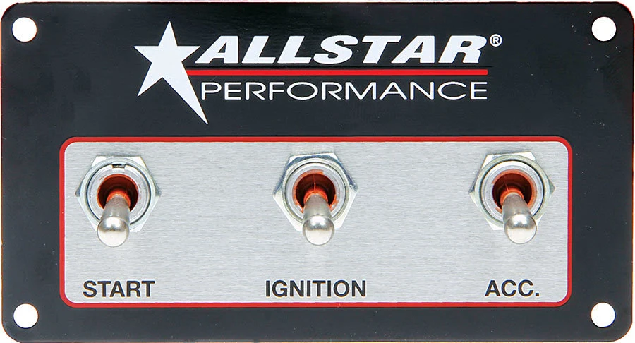 Allstar 80165 Weatherproof Switch Panel Three Switches