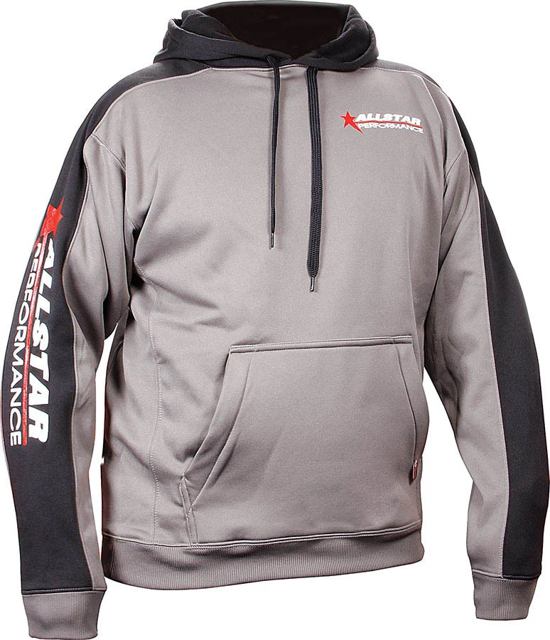 Allstar 99916S Allstar Hooded Sweatshirt Sm Silver/Blk