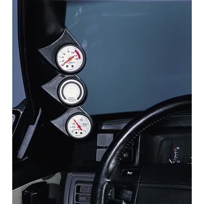 Autometer 12101 A-Pillar 2-1/16” Triple Gauge Pod, Ford Mustang 1987-1993