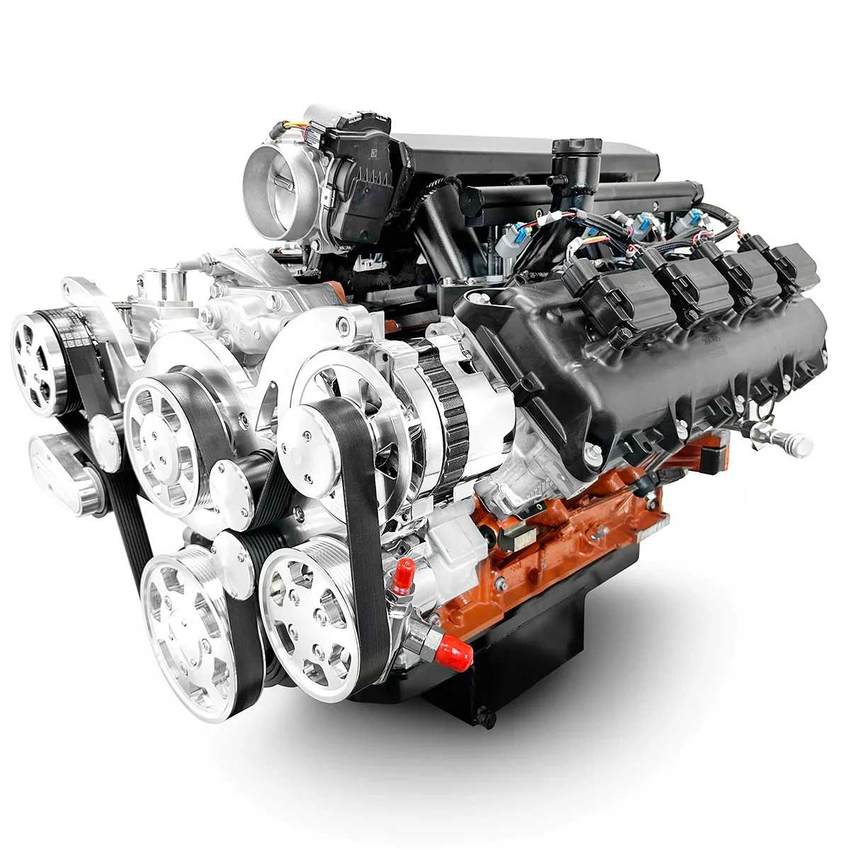 BluePrint Engines PS426CTFK Chrysler 426 Hemi 610 HP Fuel Injected Polished Deluxe