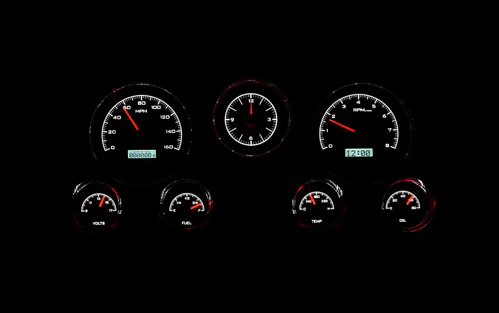 Dakota Digital VHX-67C-PA-K-W VHX Gauge Kit, 1967-72 Chevy / GMC Pickup - Image 2