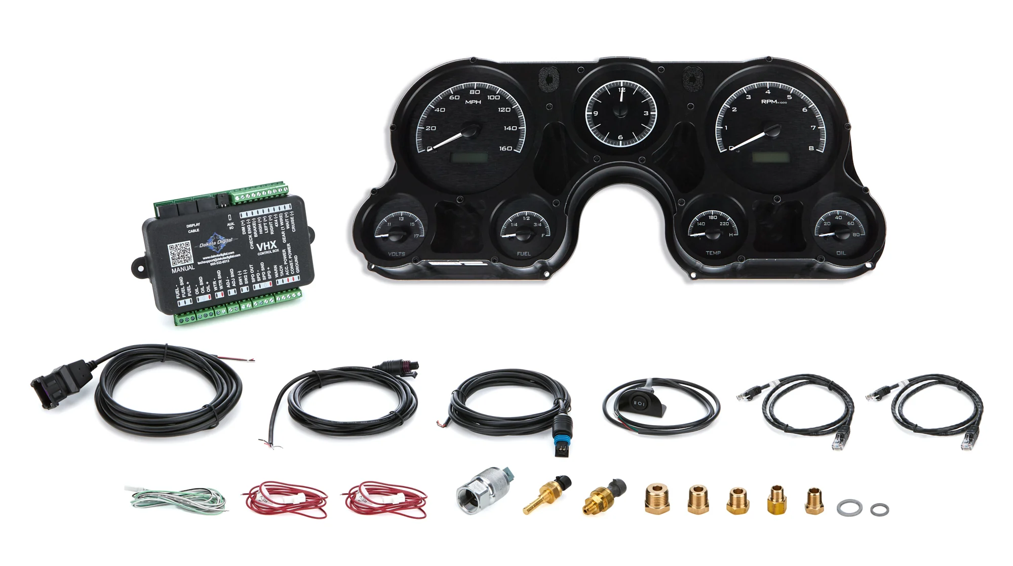 Dakota Digital VHX-67C-PA-K-W VHX Gauge Kit, 1967-72 Chevy / GMC Pickup - Image 3