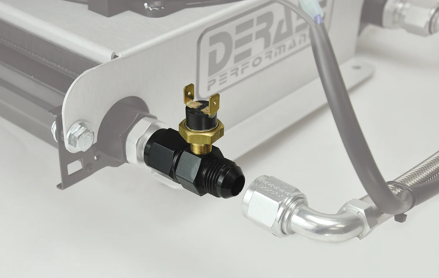 Derale 35022 In Line Fluid Thermostat 10an 180 Degree - Image 2