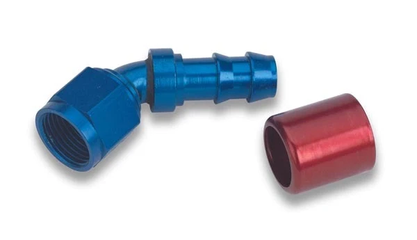 Earl's 704609ERL -8 Super Stock Hose End 45 Degree