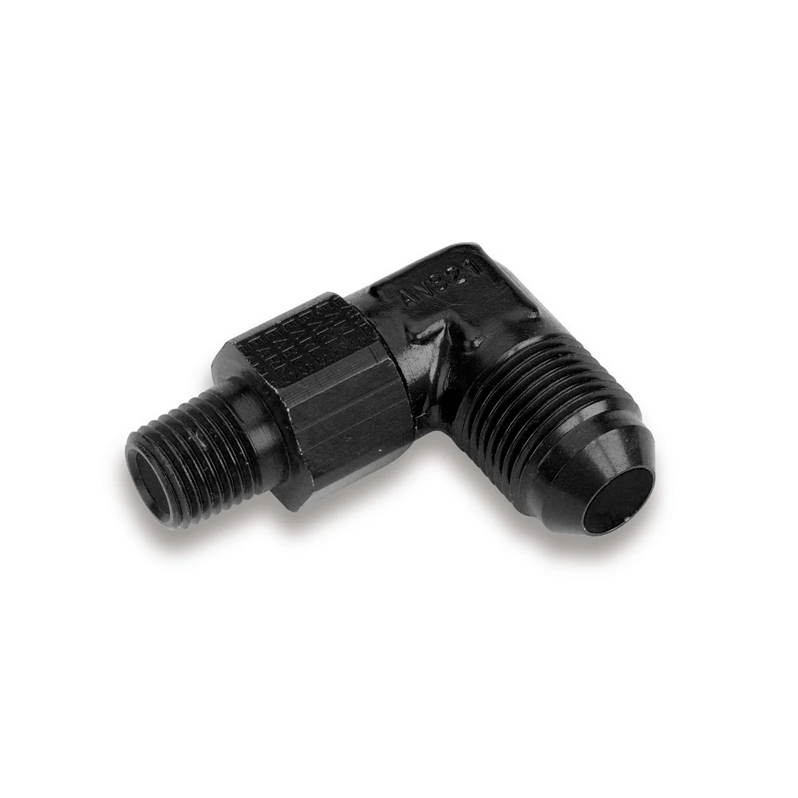 Earls AT922108ERL Adapter Fitting 8an Male Swvl to Male 3/8 NPT 90