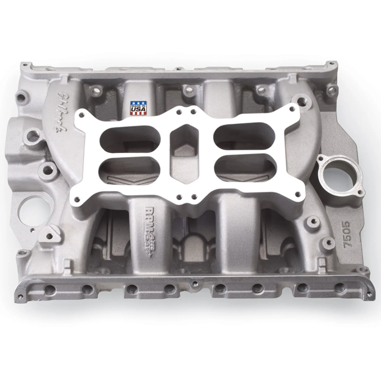 Edelbrock 7505 Performer RPM Dual-Quad Air-Gap Intake Manifold Ford - V8 (332-428 FE) 1957-77