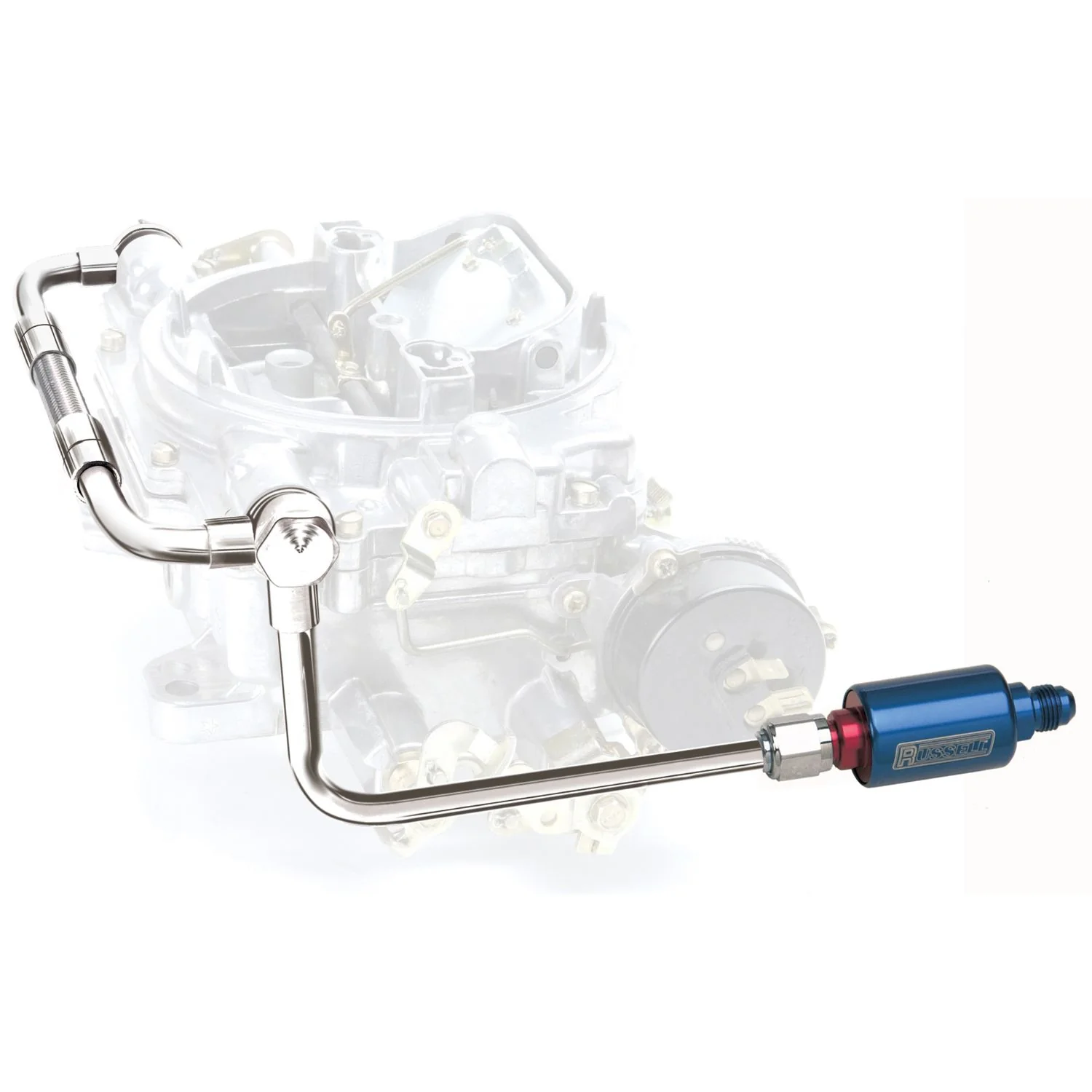 Edelbrock 8133 Dual Feed Line/Thunder Series Carb w/fuel filter (Limited Availablity While Supplies Last)