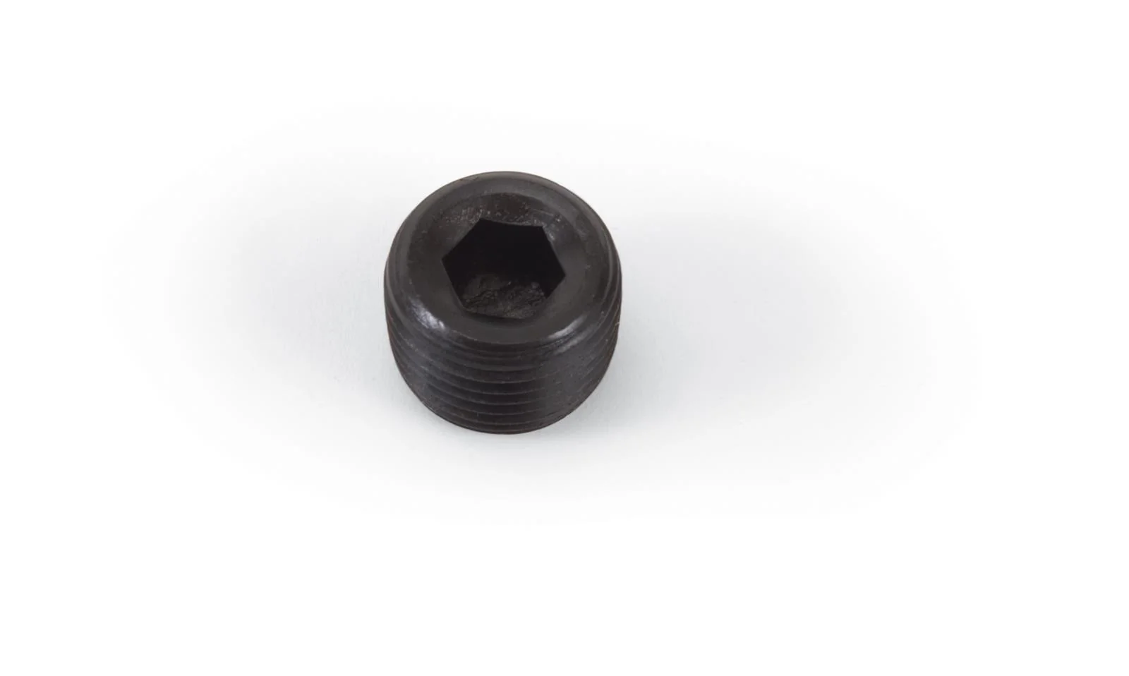 Edelbrock 9127 Internal Allen Head Pipe Plug, 3/8 in. NPT, Steel, Gloss Black, Each **While Supplies Last