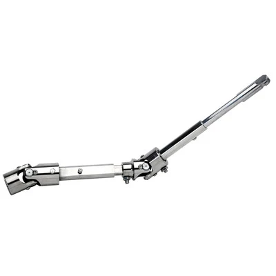 Flaming River FR1509P Steering Shaft, Telescoping, Joints, Steel, Nickel Plated, Power Steering, Ford Mustang 1994-2004, Kit