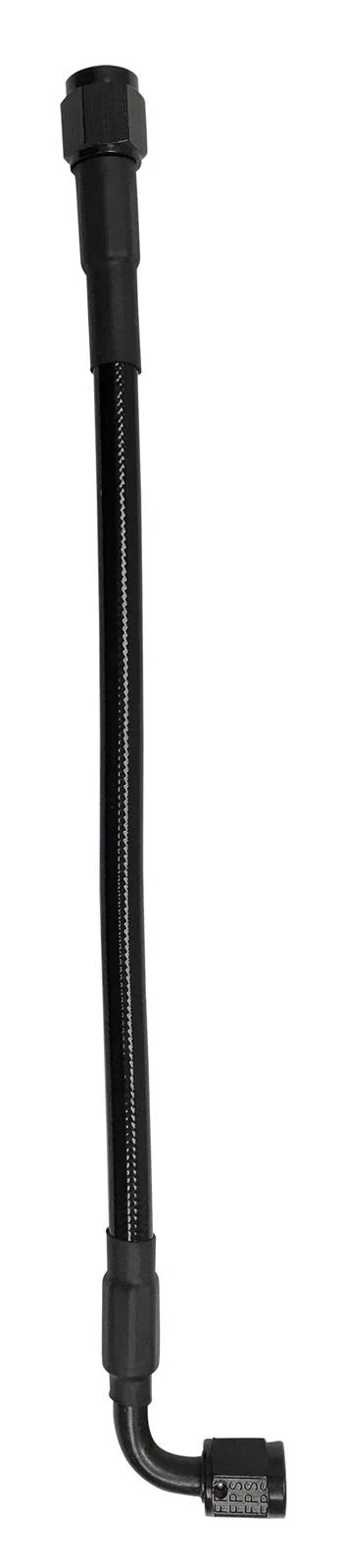 Fragola 412-1-2-16-BL -4 Black Stainless Brake Line 16 inch
