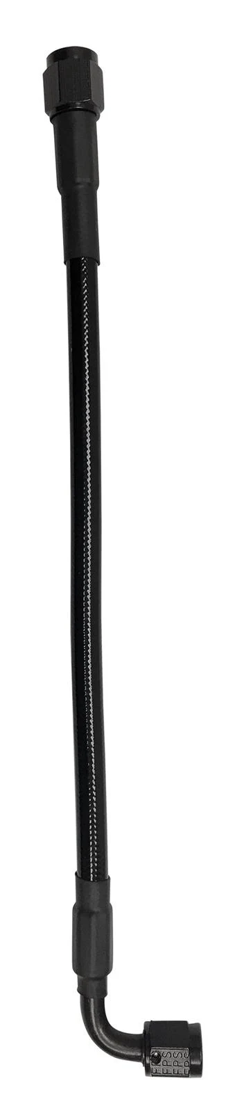 Fragola 412-1-2-34-BL -4 Black Stainless Brake Line 34 inch