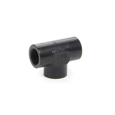 Fragola 491701-BL Black 1/8" NPT Female Tee Fitting