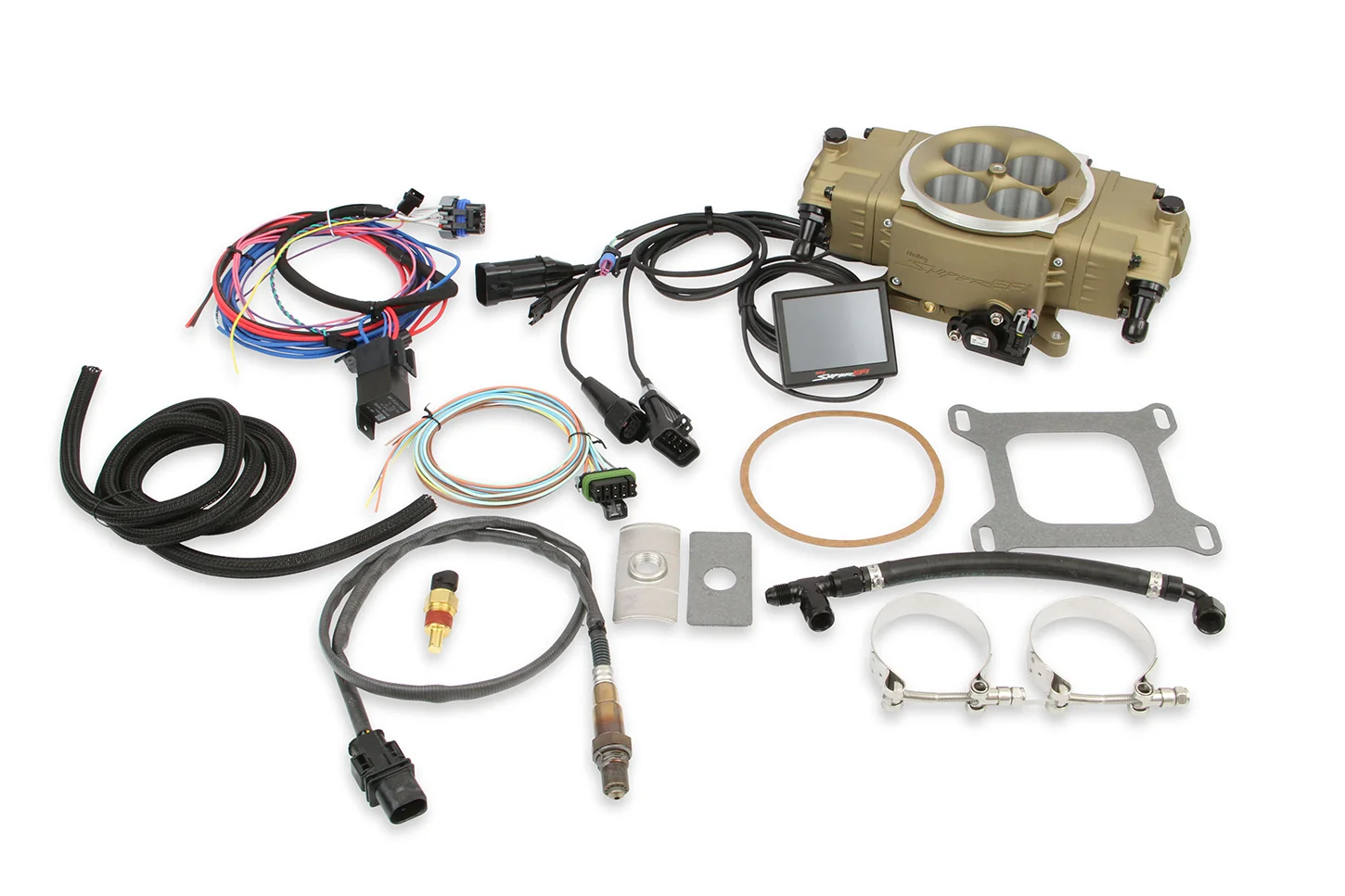 Holley 550-872 Sniper EFI Stealth 4150 Gold Finish