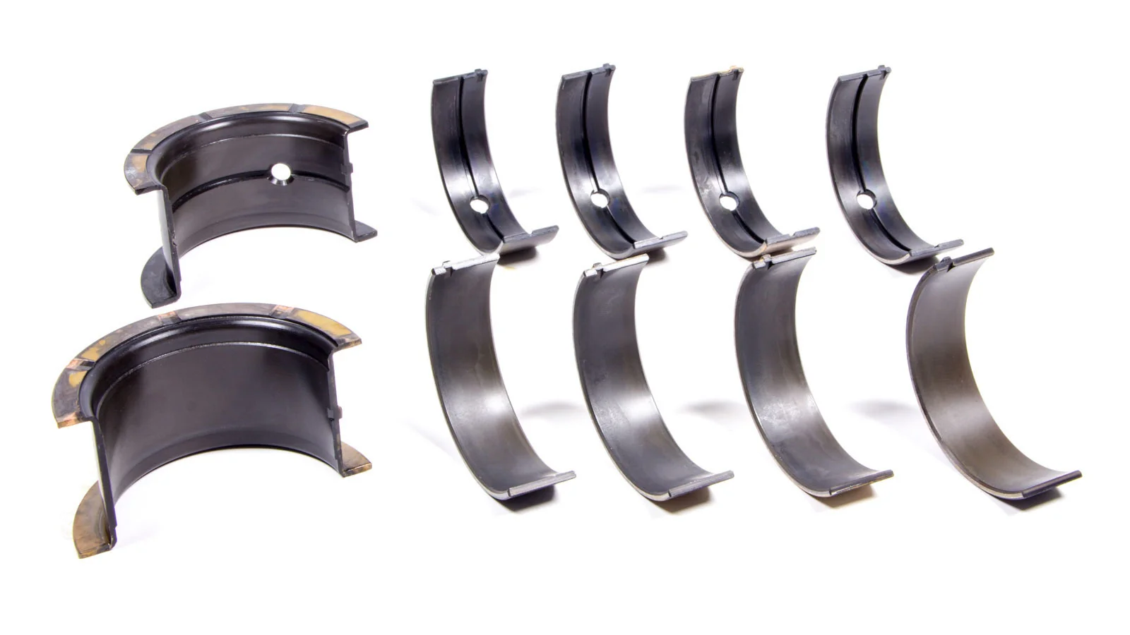King Bearings MB557XP021 Main Bearing Set For Gm 262 267 302 307 327 350