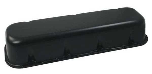 Moroso 68429 Valve Covers, Bbc, Cast Aluminum, No Logo, Black Wrinkle Finish