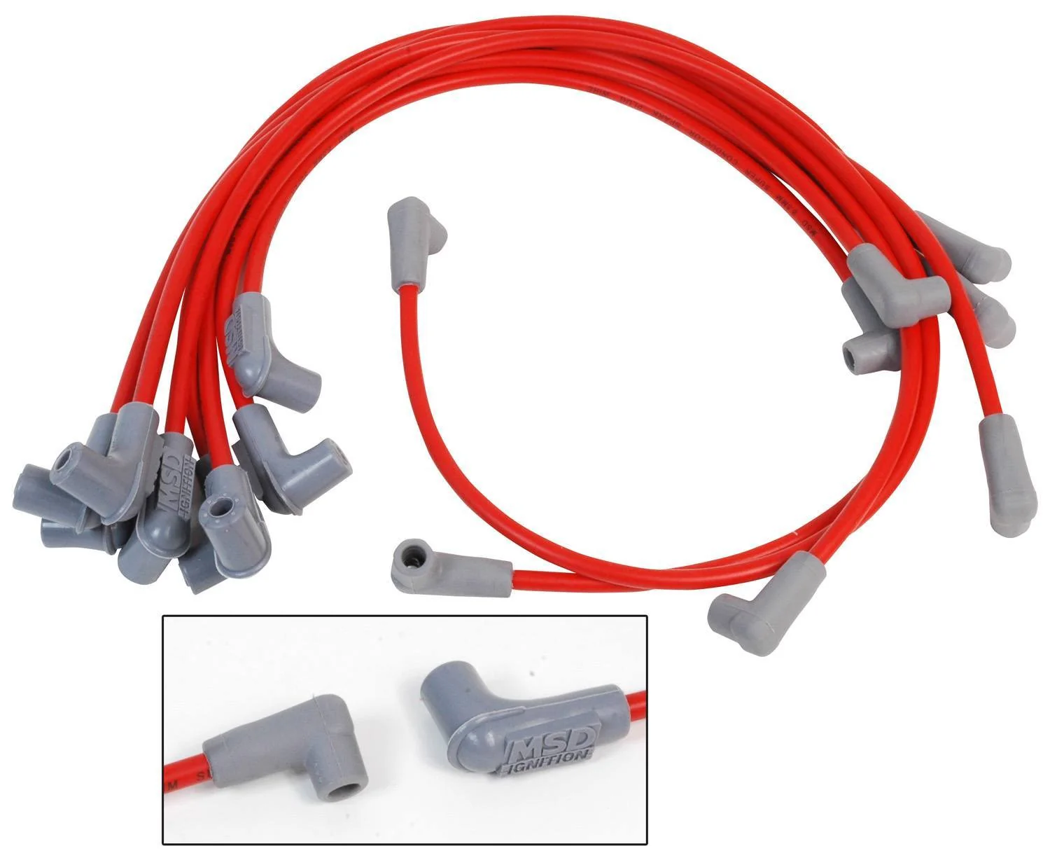 MSD Ignition 30479 8.5mm SBC Race Tailored Plug Wire Set