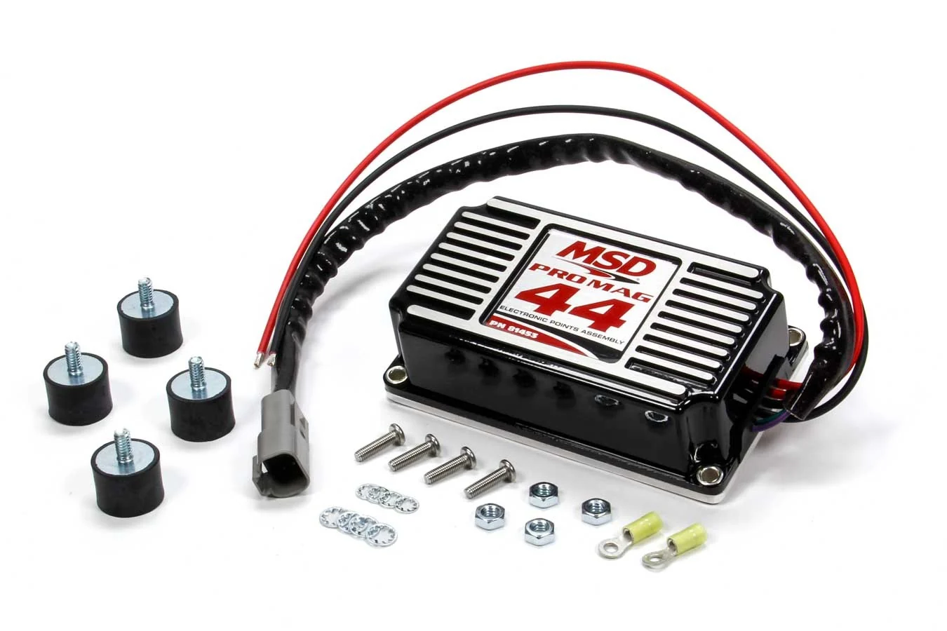 MSD 81453 Electronic Points Box - Pro Mag 44 Amp Black