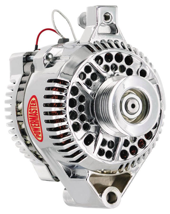 Powermaster 177491 Ford 3G Style Alternator 120 Amp Chrome