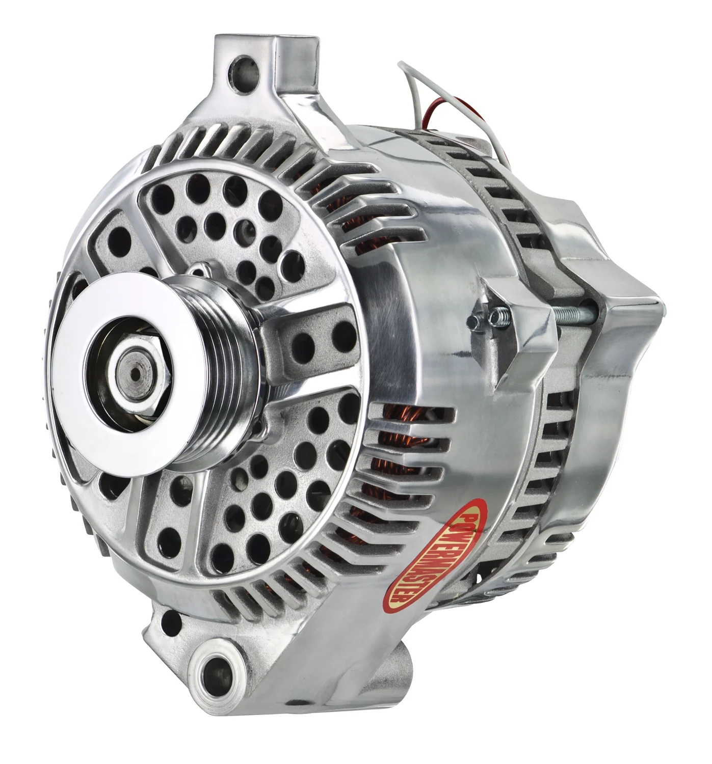 Powermaster 277711 Ford 3G Style Alternator 140 Amp Polished
