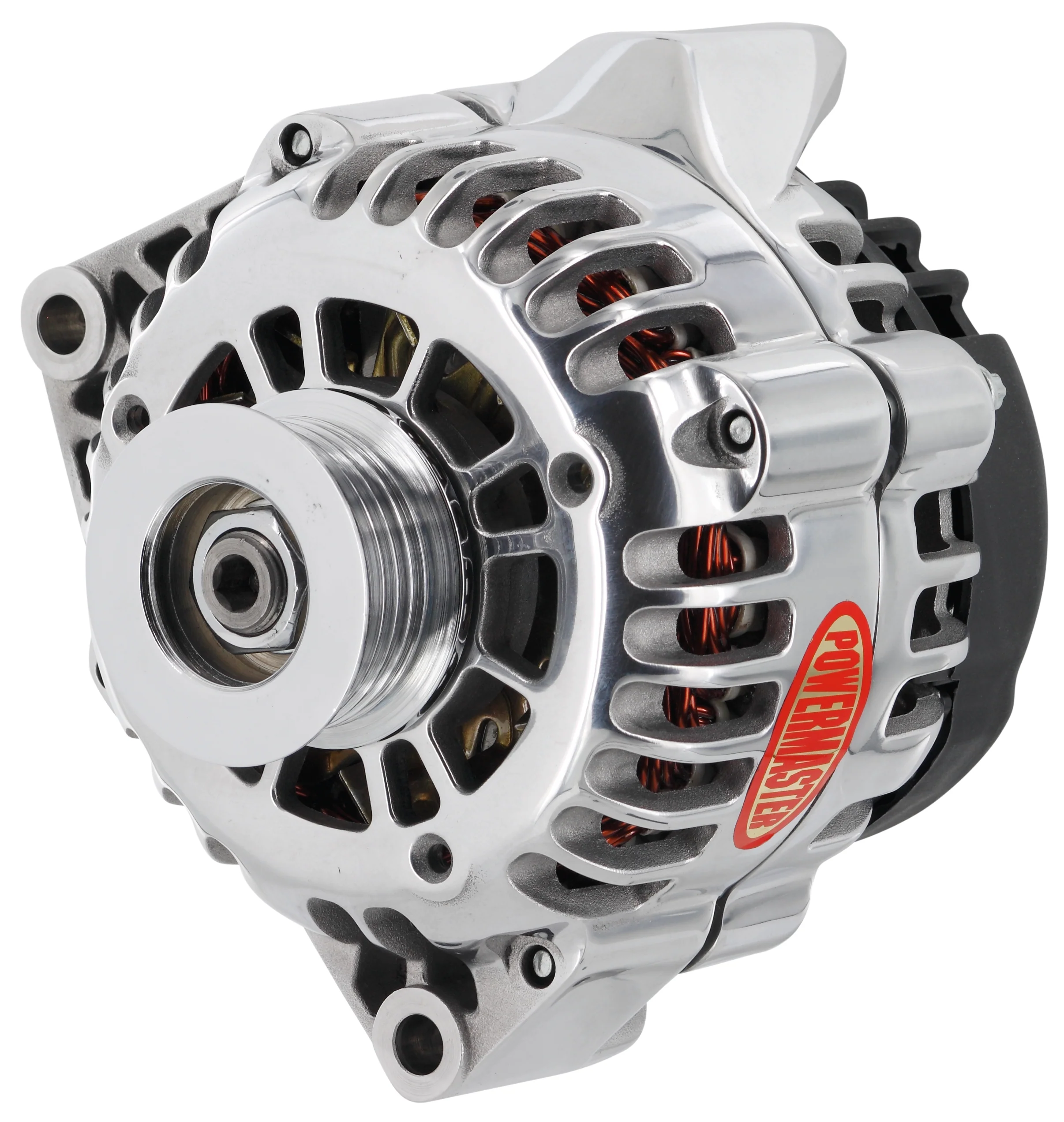 Powermaster 28231 GM CS130D Style Alternator 120 Amp Polished
