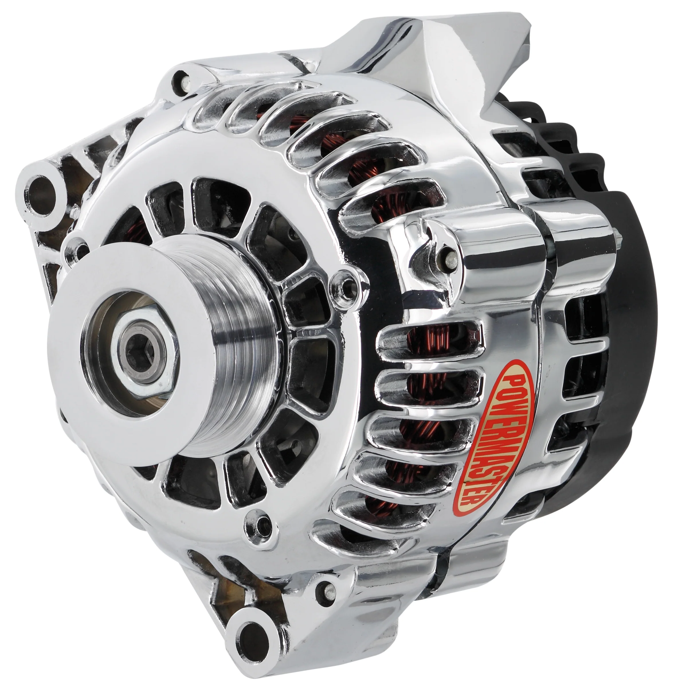 Powermaster 38231 GM CS130D Style Alternator 165 Amp Chrome