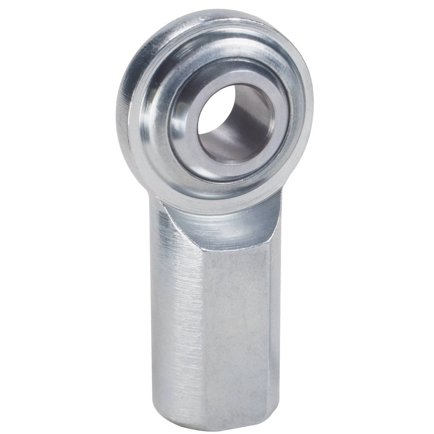 QA1 CFL10 Female Rod End LH 5/8”-18, Carbon Steel