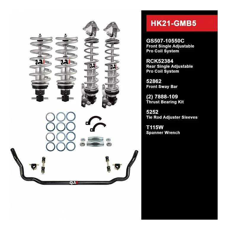 QA1 HK21-GMB5 Handling Kit Level 1 GM 94-96 B-Body