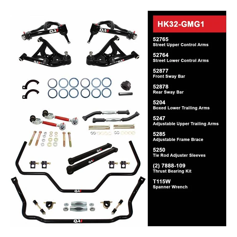 QA1 HK32-GMG1 Handling Kit Level 2 GM 78-88 G-Body