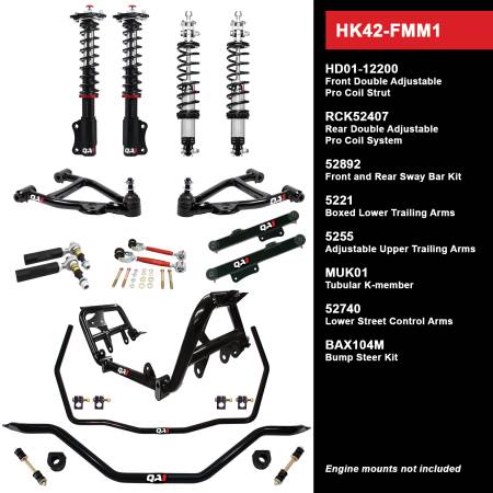 QA1 HK42-FMM1 Handling Kit Level 2 Ford Mustang 1979-86