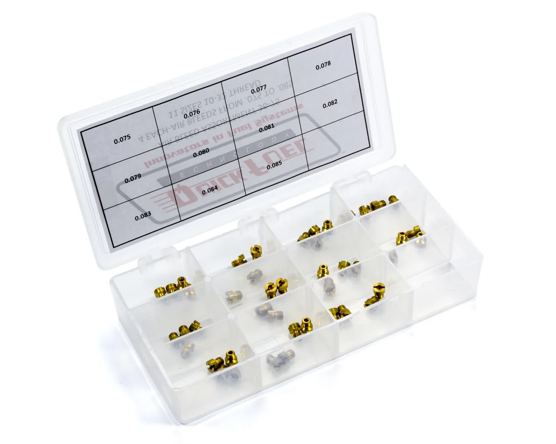 Quick Fuel 36-75 Air Bleed Assortment Kit .075in - .085in