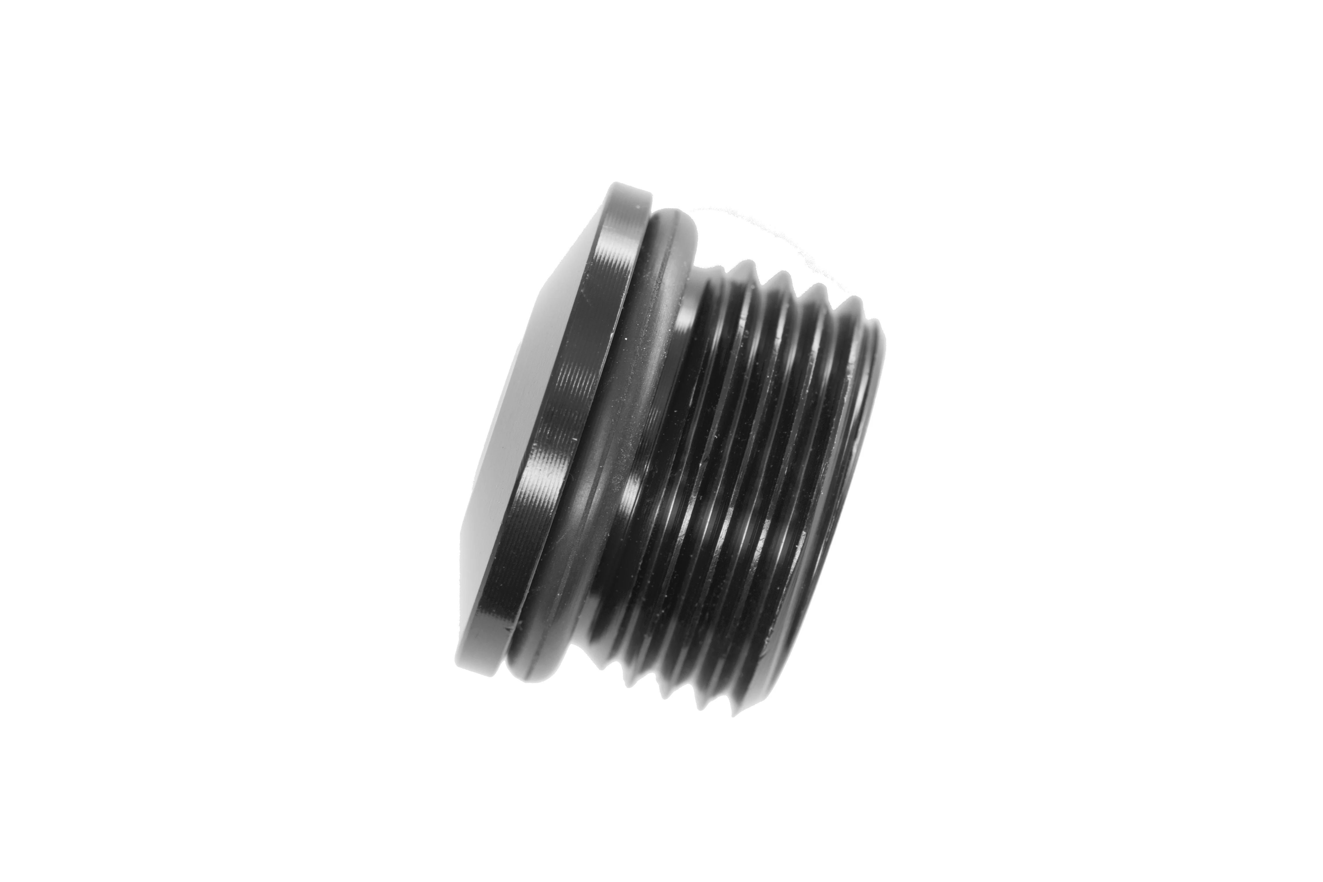 Redhorse Performance 8814-12-2 Low Profile ORB Port Plug, -12, Black
