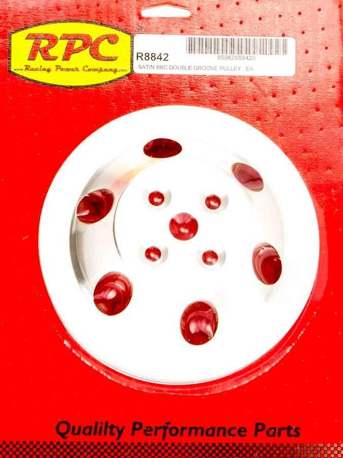 RPC R8842 Bbc 2 Groove Satin Alum Short W/P Pulley