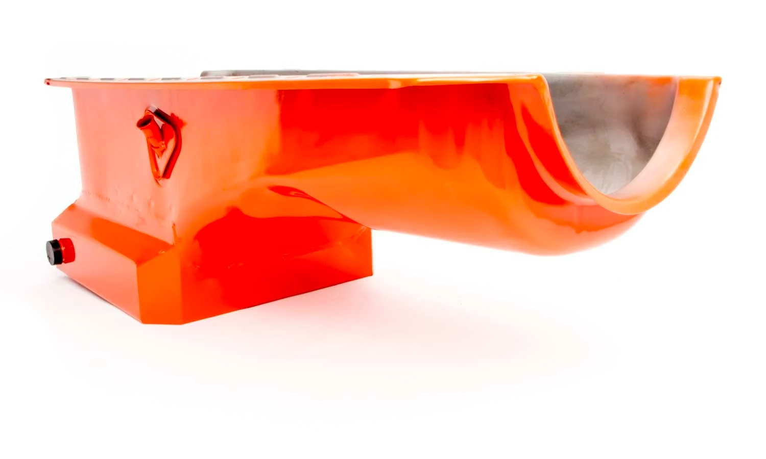 RPC R9729 65-95 Bbc Steel Drag Race Oil Pan Orange