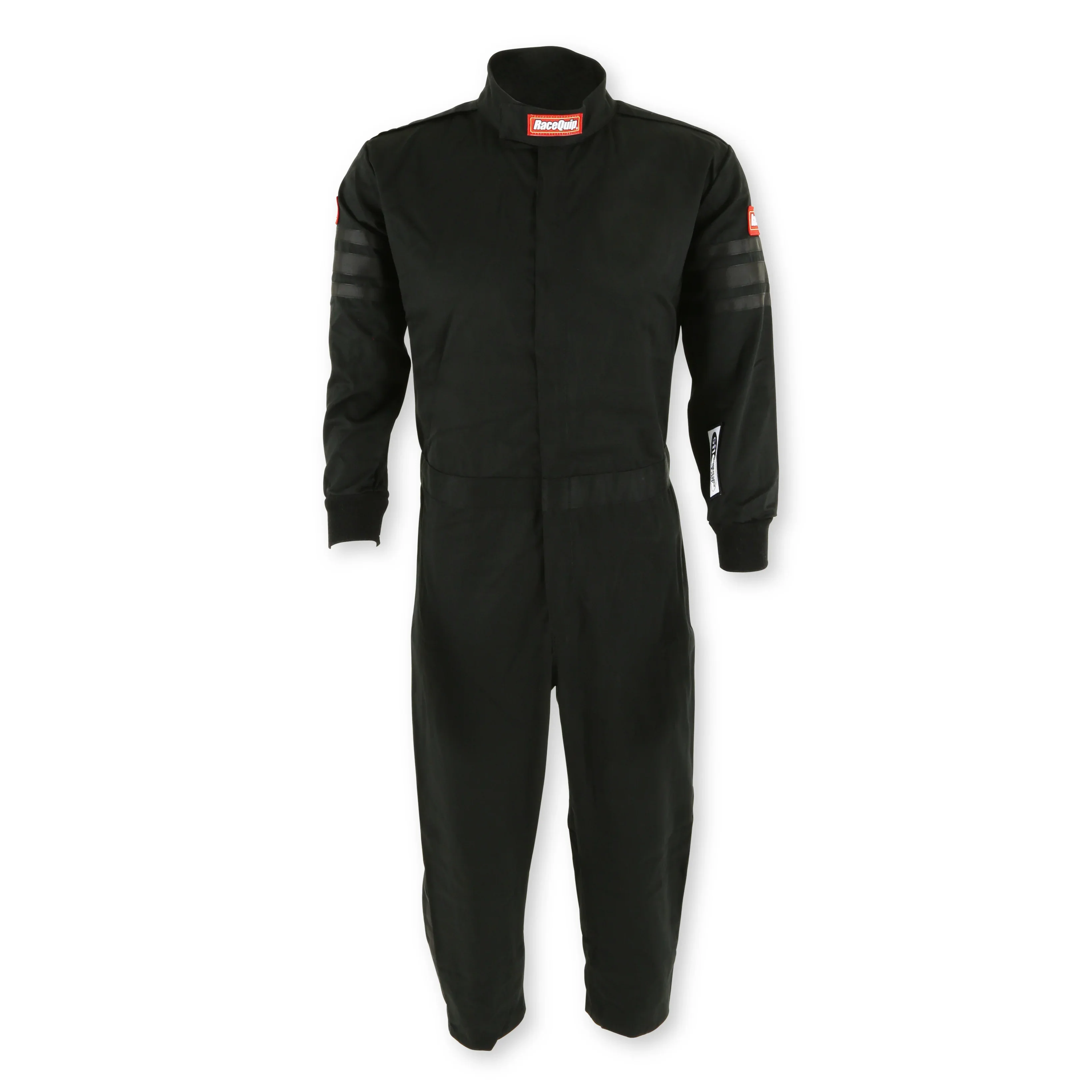 Racequip 1959992 Black Suit Single Layer Kids Small Black Trim - Image 2
