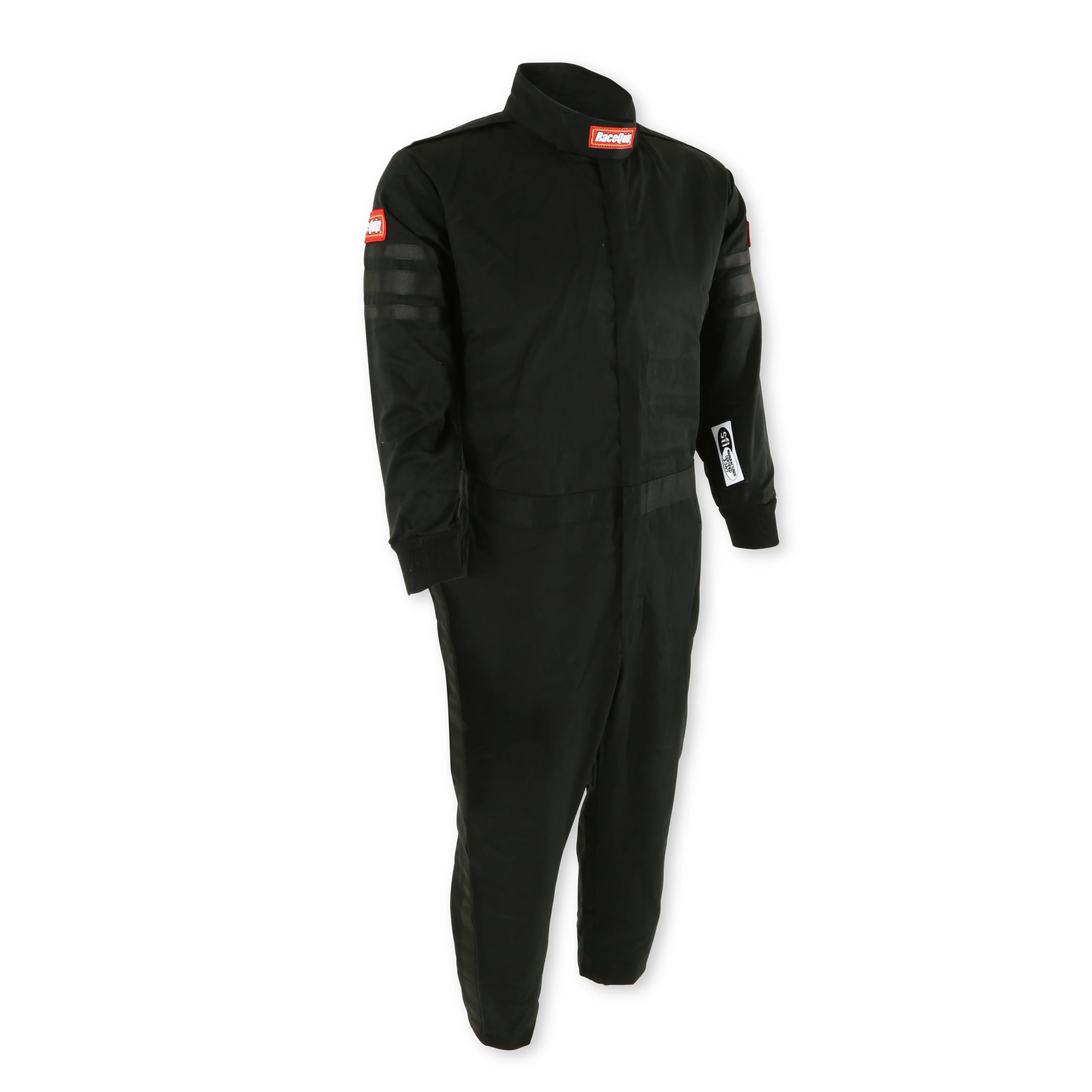 Racequip 1959992 Black Suit Single Layer Kids Small Black Trim - Image 5