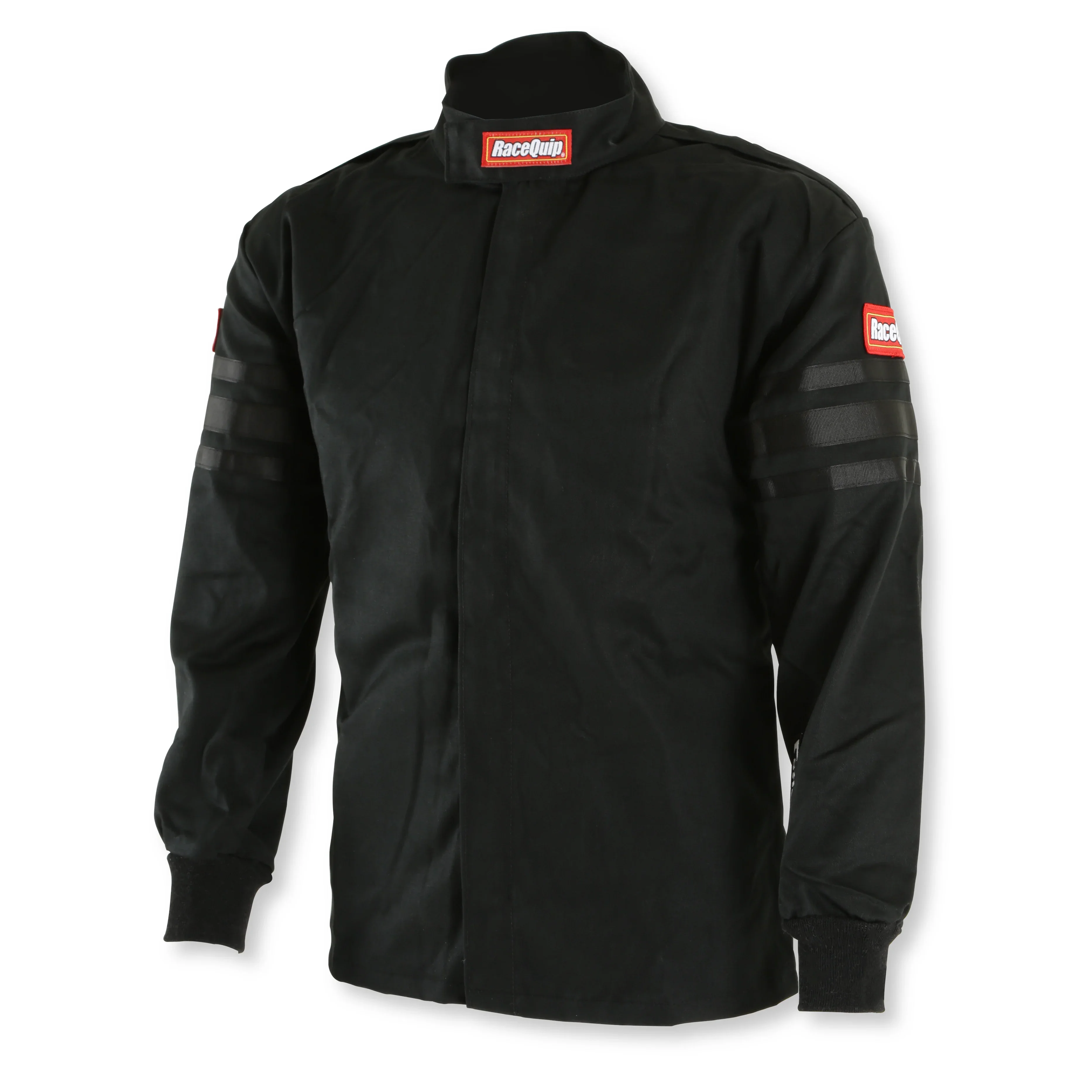 Racequip 1969992 Black Jacket Kids Single Layer Small Black Trim - Image 4