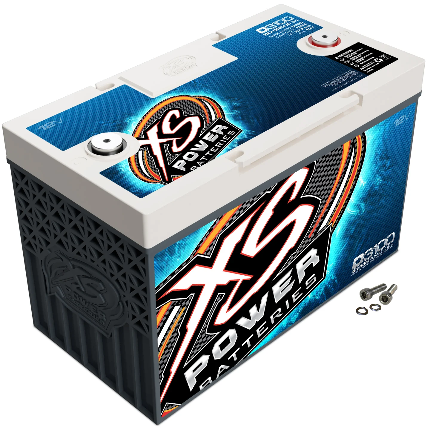 XS Power D3100 AGM Deep Cycle Battery 12 Volt